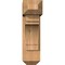 Ekena Millwork Merced Craftsman Smooth Bracket w/ Offset Brace, Western Red Cedar, 7 1/2"W x 22"D x 26"H BKT0806X22X26MRC04SWR - alternate 4